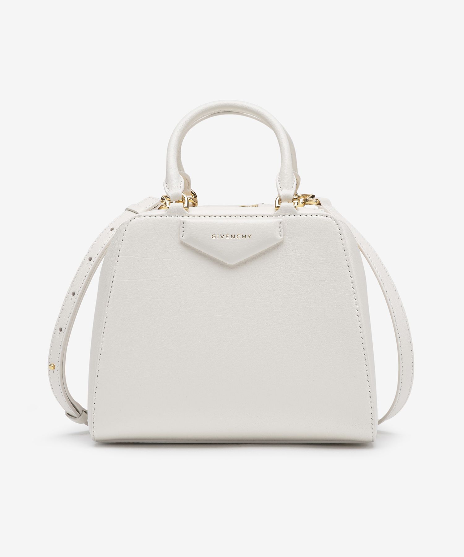 MUSINSA | GIVENCHY Mini Antigona Cube Tote Bag - Ivory
