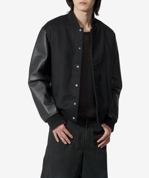 4G 봄버 재킷 - 블랙 / BM017Z6Y31001