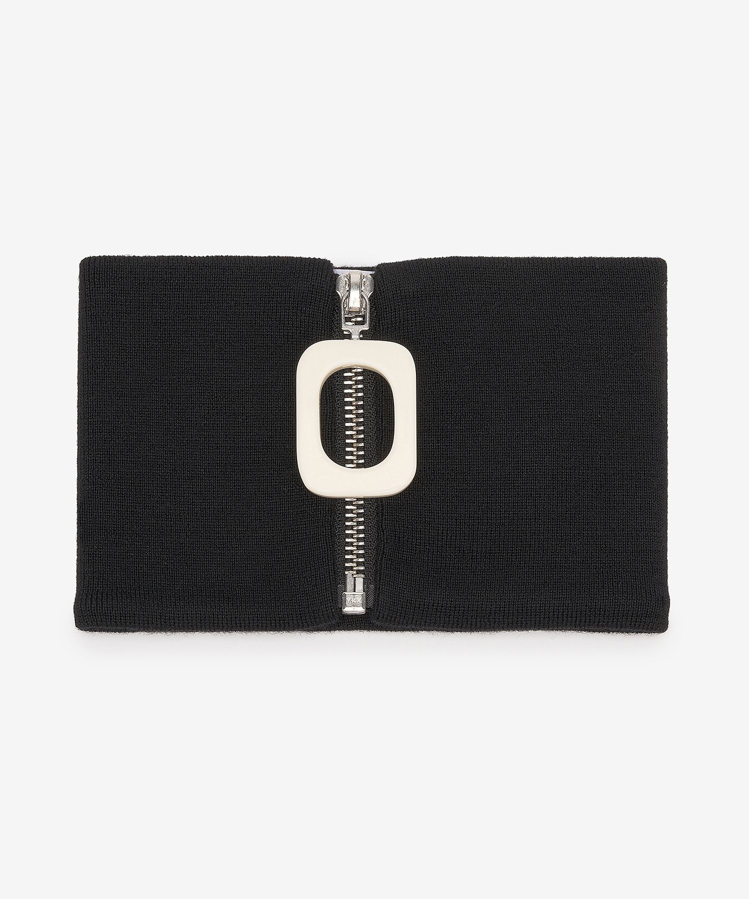 jw anderson ネックウォーマー　ブラック　黒 MUSINSA | J.W.ANDERSON JWA Neck Band Scarf - Black / KW0380YN0008999
