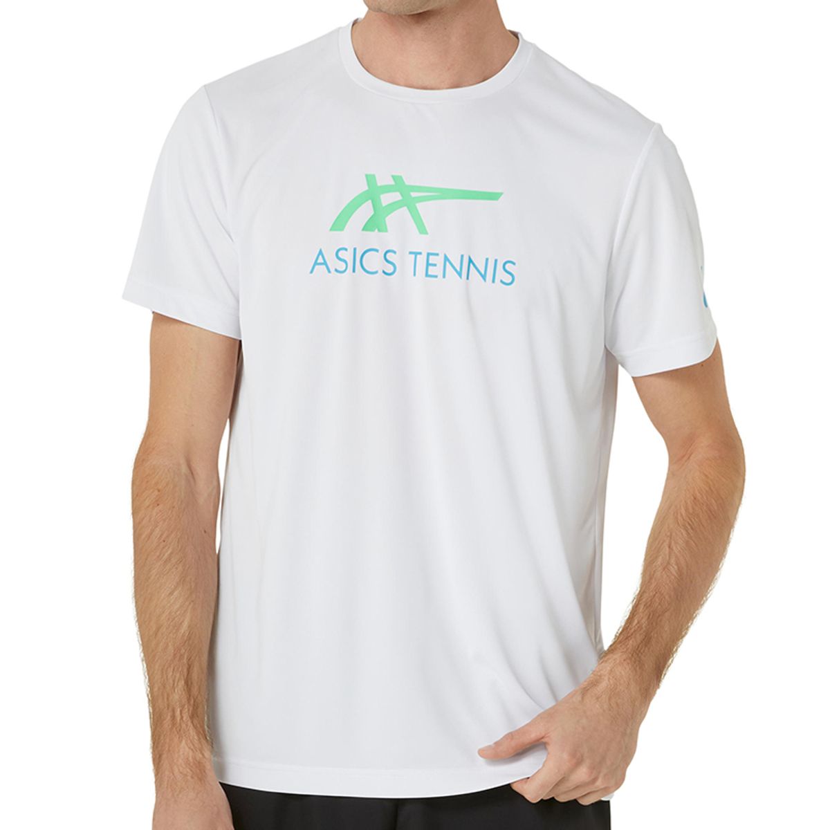 아식스(ASICS) 코트 그래픽 티 M(2041A304106) 반팔티셔츠