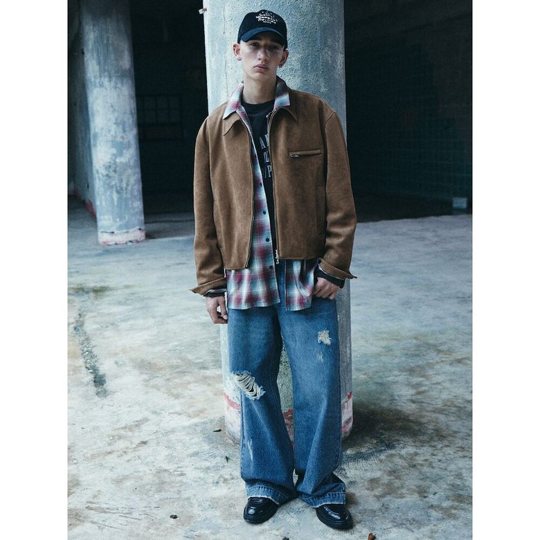 Destroyed Denim  Blue