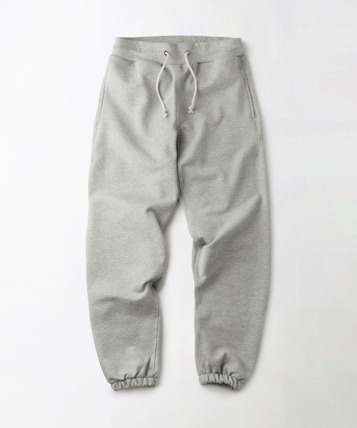 아웃스탠딩(OUTSTANDING) AUTHENTIC COMFORT SWEAT PANTS_3%MELANGE GRAY