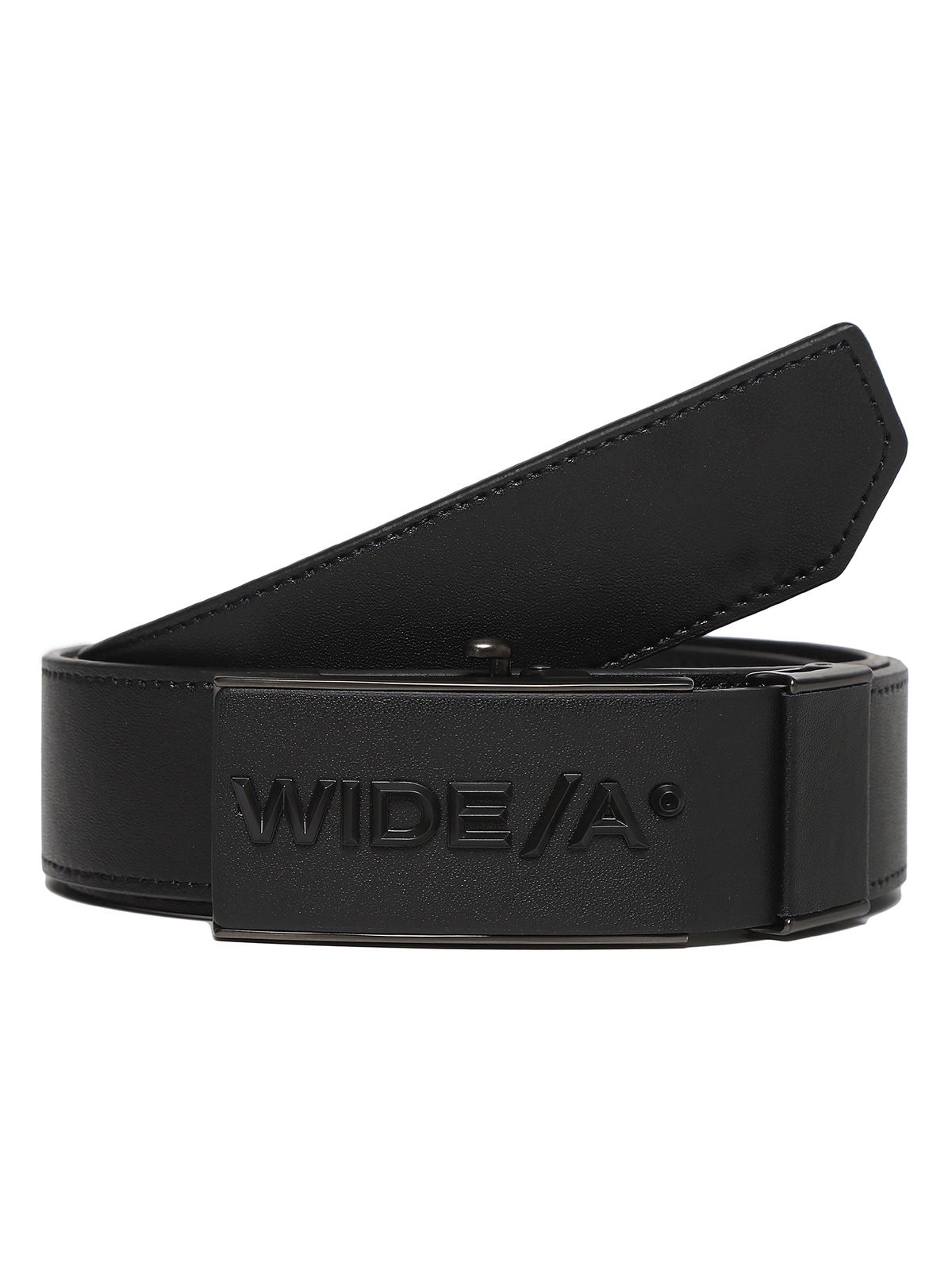와이드앵글(WIDEANGLE) TO 로고 벨트 M_Black