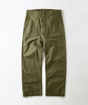 BACK SATIN FATIGUE PANTS (ORIGINAL FIT)_WASHED OLIVE
