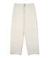 와이드 베이직 코튼 팬츠 아이보리