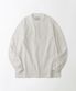 [아키즈 PICK] HENLEY NECK LONG SLEEVE TEE_OFF WHITE