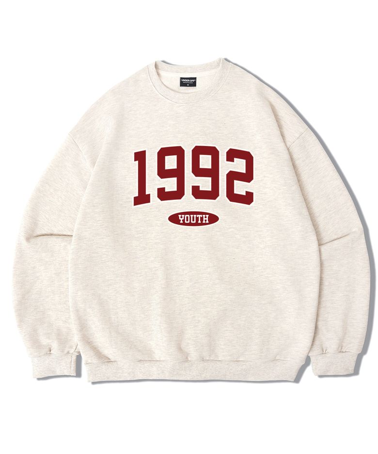 어센틱 릴렉스드 1992 맨투맨 스웨트 오트밀