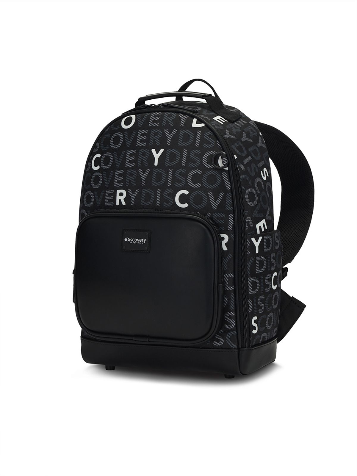 디스커버리 키즈(DISCOVERY KIDS) 모노그램 저학년 책가방 (BLACK)