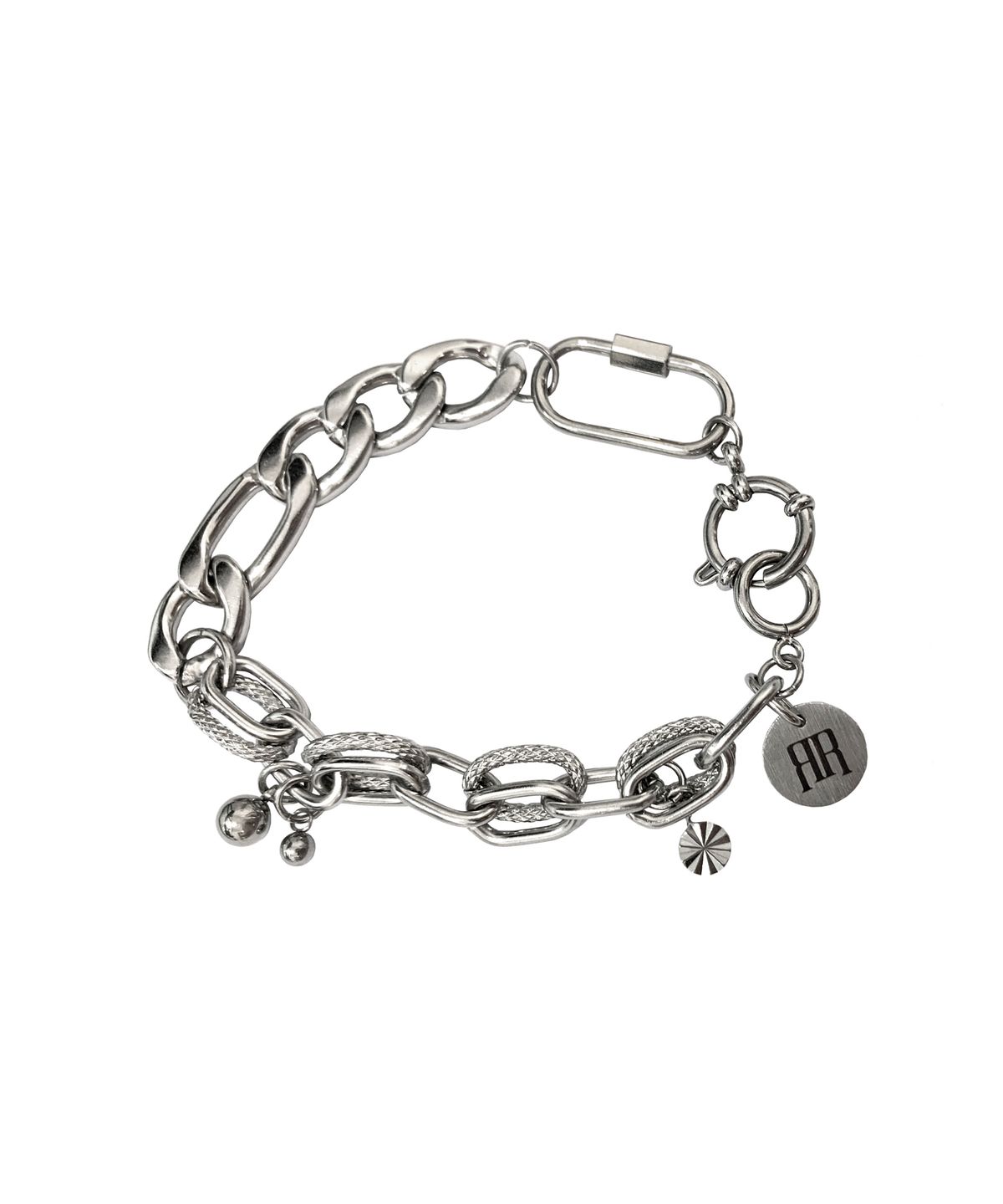 라드픽션(RAD FICTION) ESKEL CHARM CHAIN BRACELET / SILVER