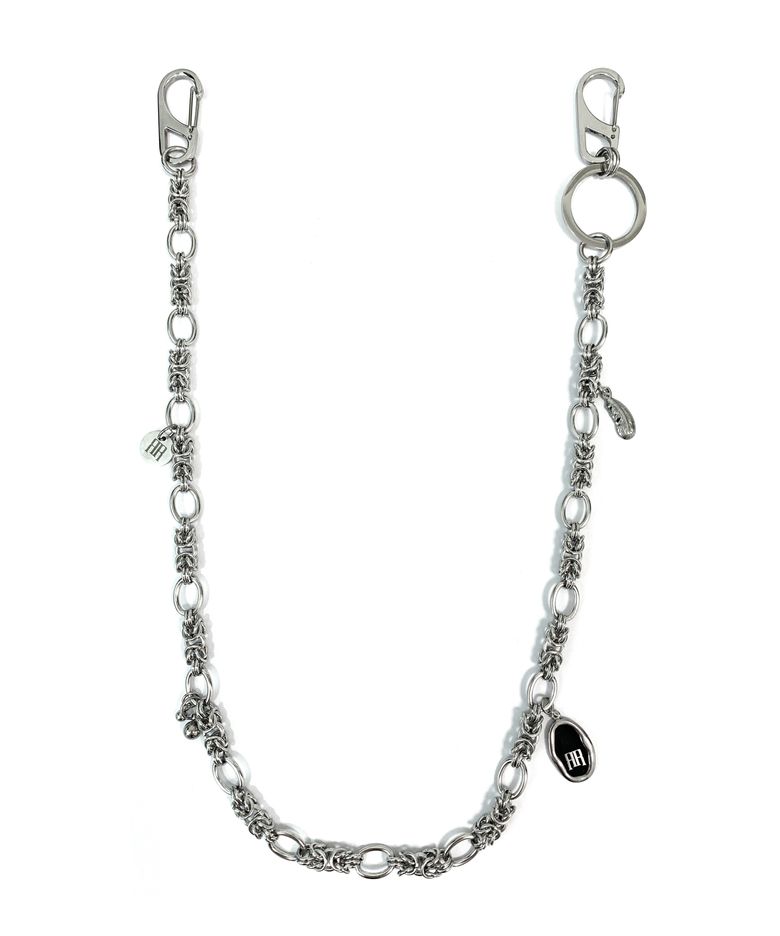CHAD CHARM KEY CHAIN / SILVER