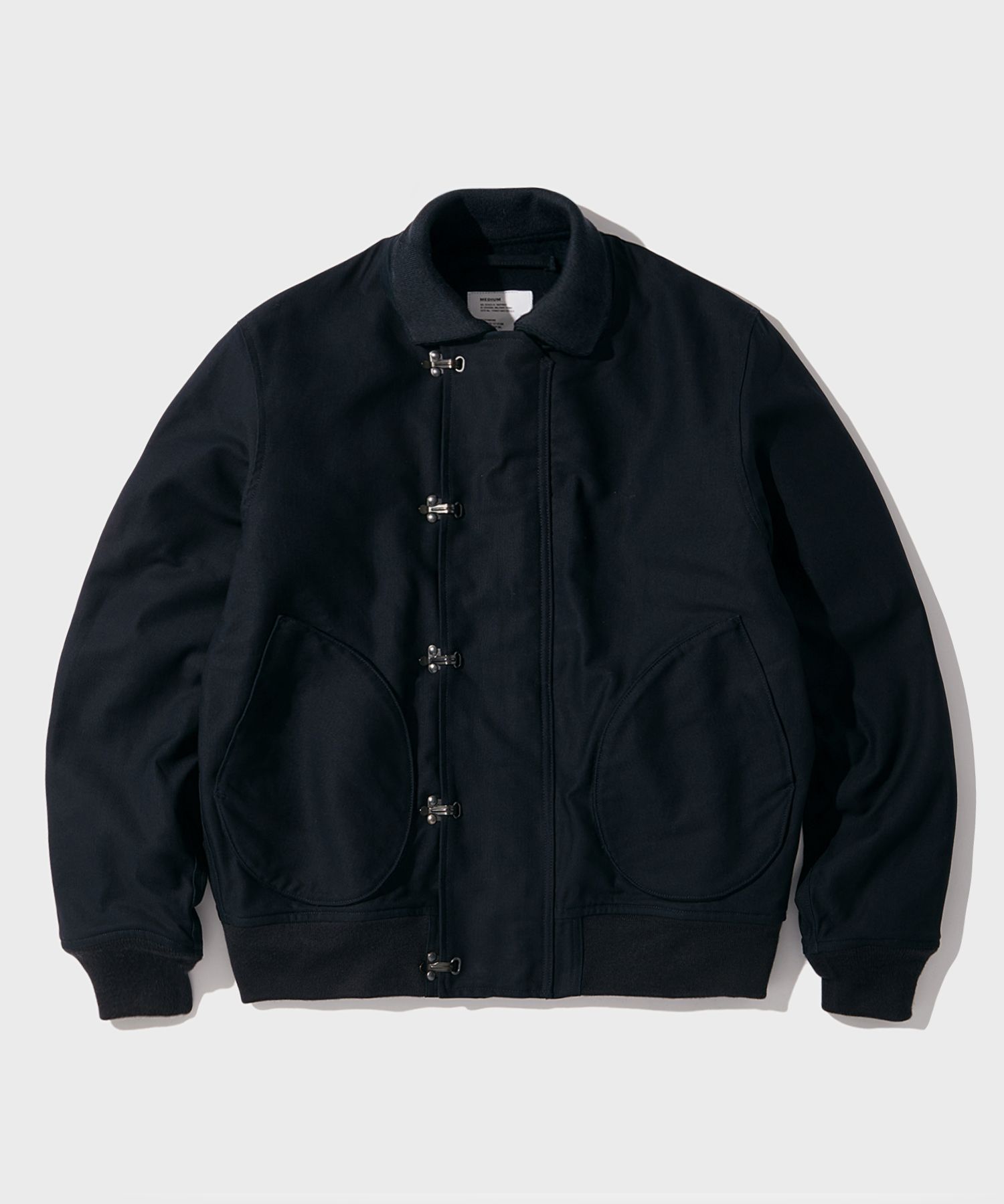 MUSINSA OUTSTANDING USN DECK HOOK JACKET_NAVY