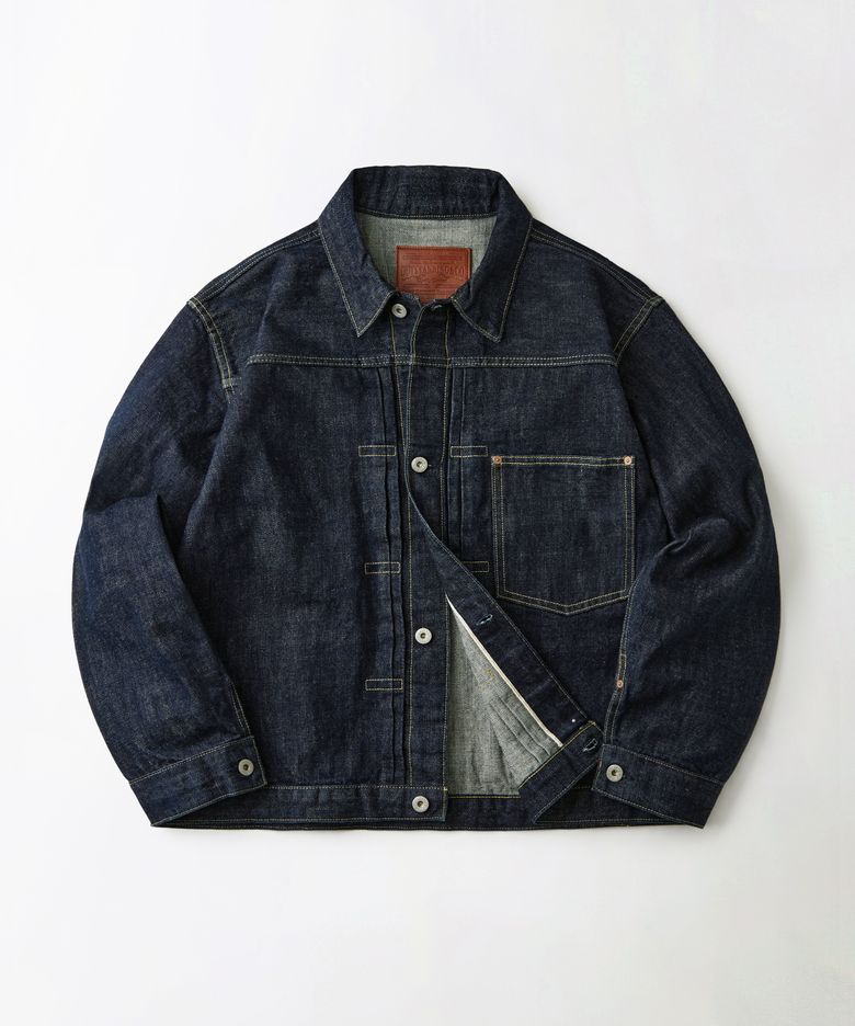 W.W. II SELVEDGE DENIM 1ST JACKET_INDIGO
