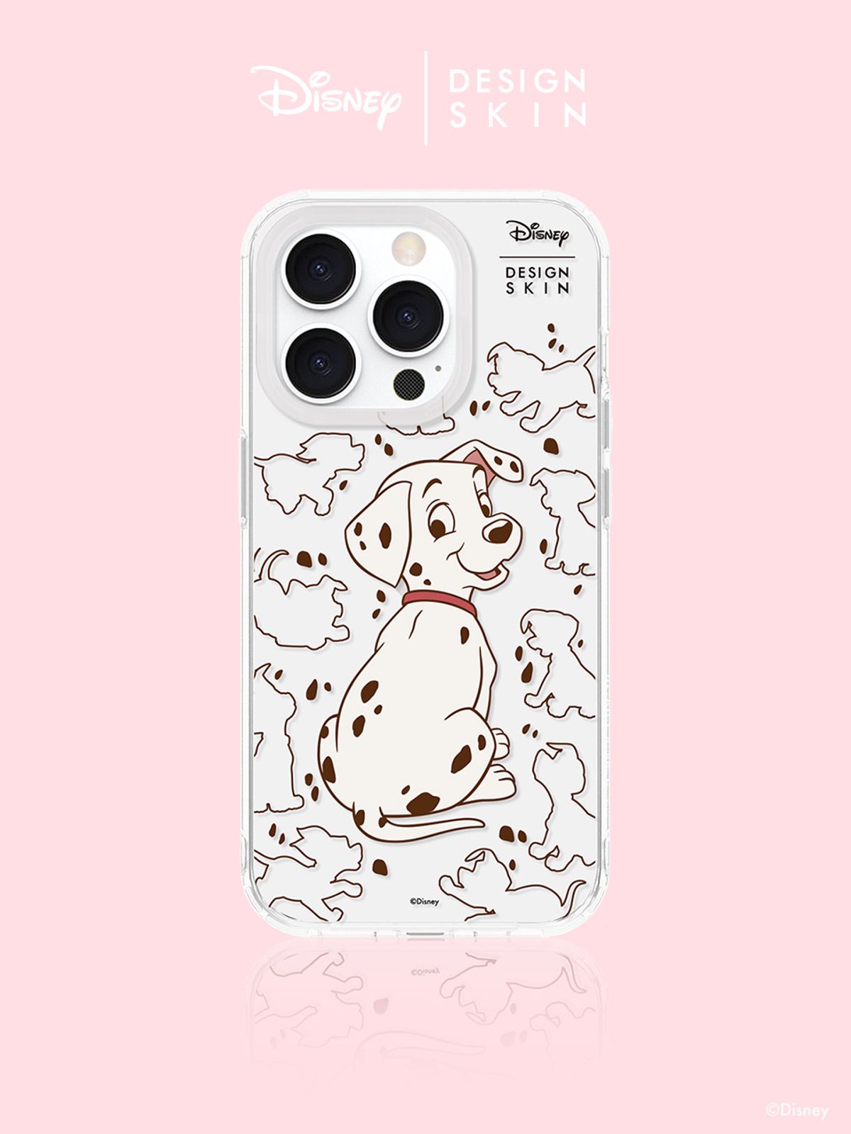 디자인스킨(DESIGNSKIN) 디즈니 클리어 그래픽 케이스 - 빅 달마시안