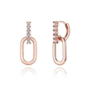 14K 캐스퍼 큐빅 원터치 귀걸이 (gold pin) ELGPEE444