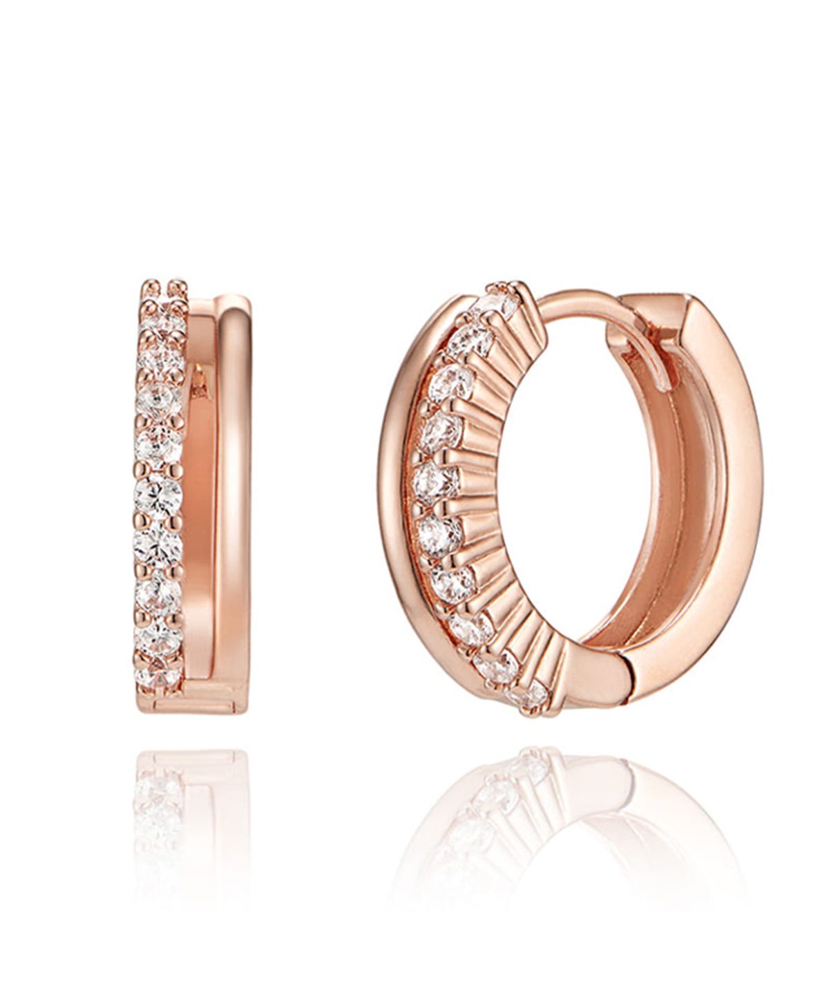 엘르주얼리(ELLEJEWELRY) 14K GF 아웃사이더 원터치 귀걸이 ELGPEE435