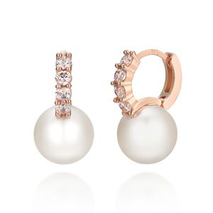 14K 블링 진주 원터치 귀걸이 (gold pin) ELGPEE362