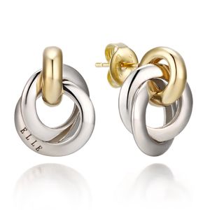 14K 스트로우 심플 귀걸이 (gold pin) ELGPEE351