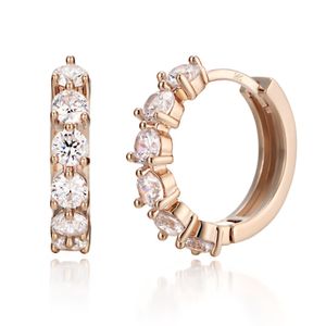 14K 큐빅 라인 원터치 귀걸이 (gold pin) ELGPEE348