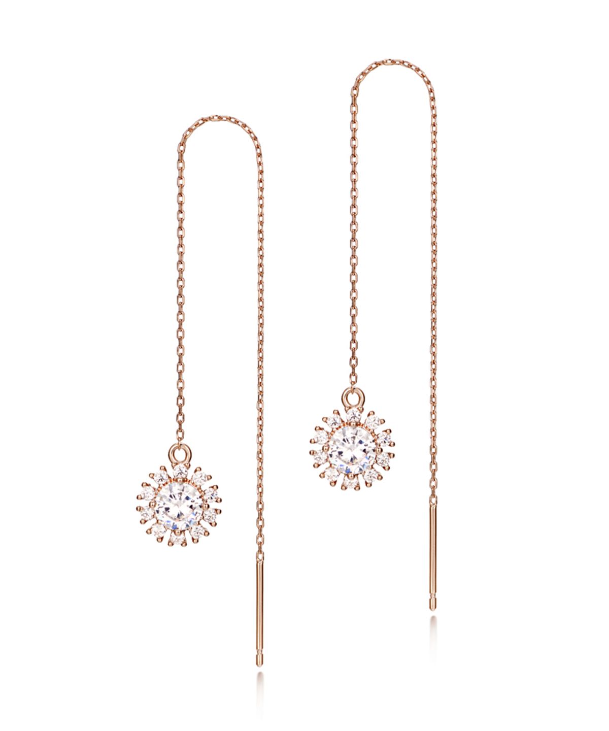 엘르주얼리(ELLEJEWELRY) 여성용 드롭 실버 귀걸이 ELSPEE131
