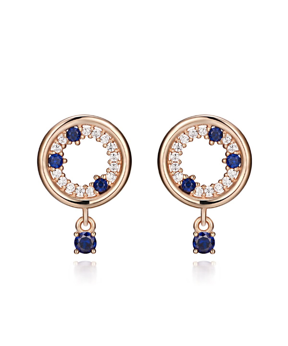 엘르주얼리(ELLEJEWELRY) 14K GF 써클 라인 귀걸이 ELGPEE078
