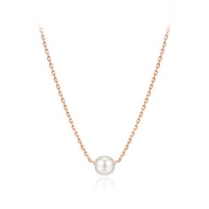 6mm 베이직 진주 목걸이 ELBRNN197