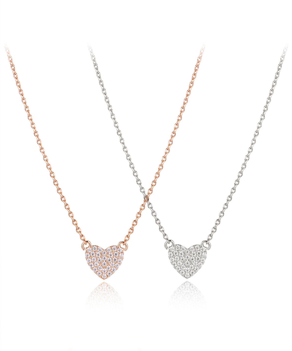 엘르주얼리(ELLEJEWELRY) 아모르 하트 목걸이 ELBRNN194