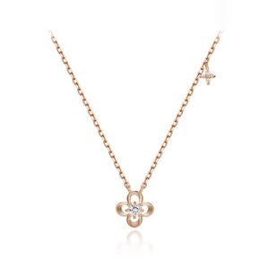 크로바 플라워 목걸이 ELBRNN157