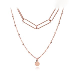 유니크 레이어드 목걸이 ELBRNN091