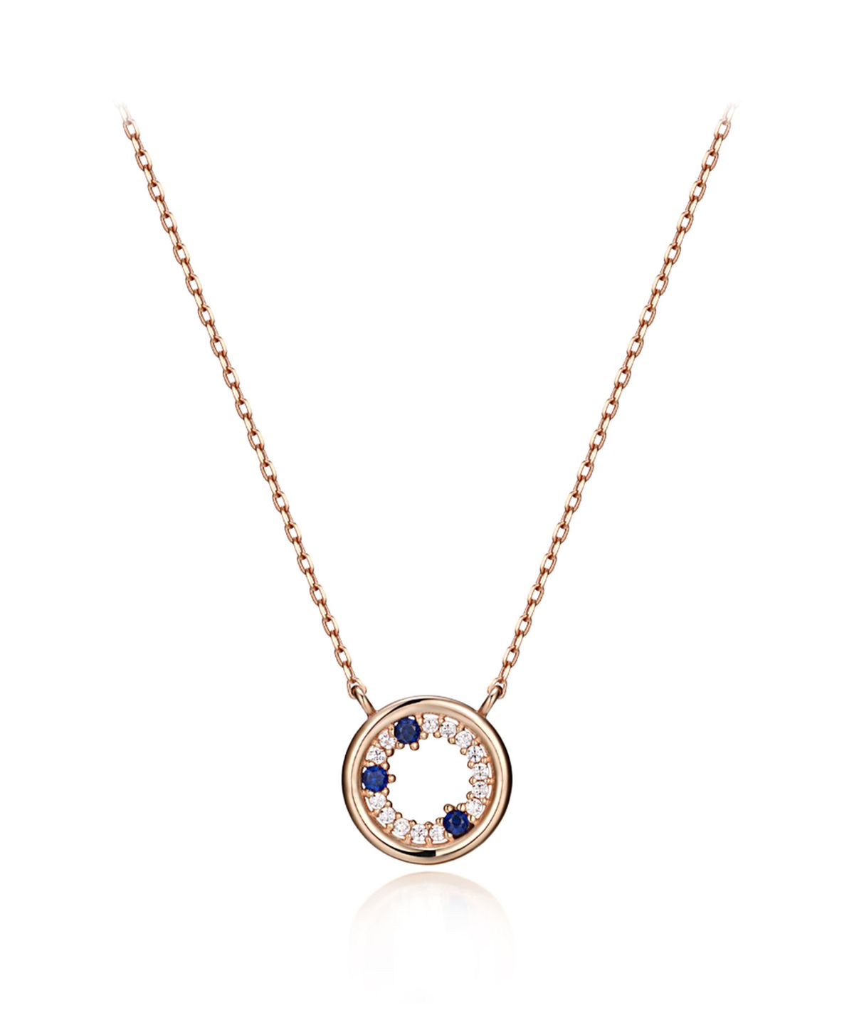 엘르주얼리(ELLEJEWELRY) 블루 포인트 목걸이 ELBRNN035