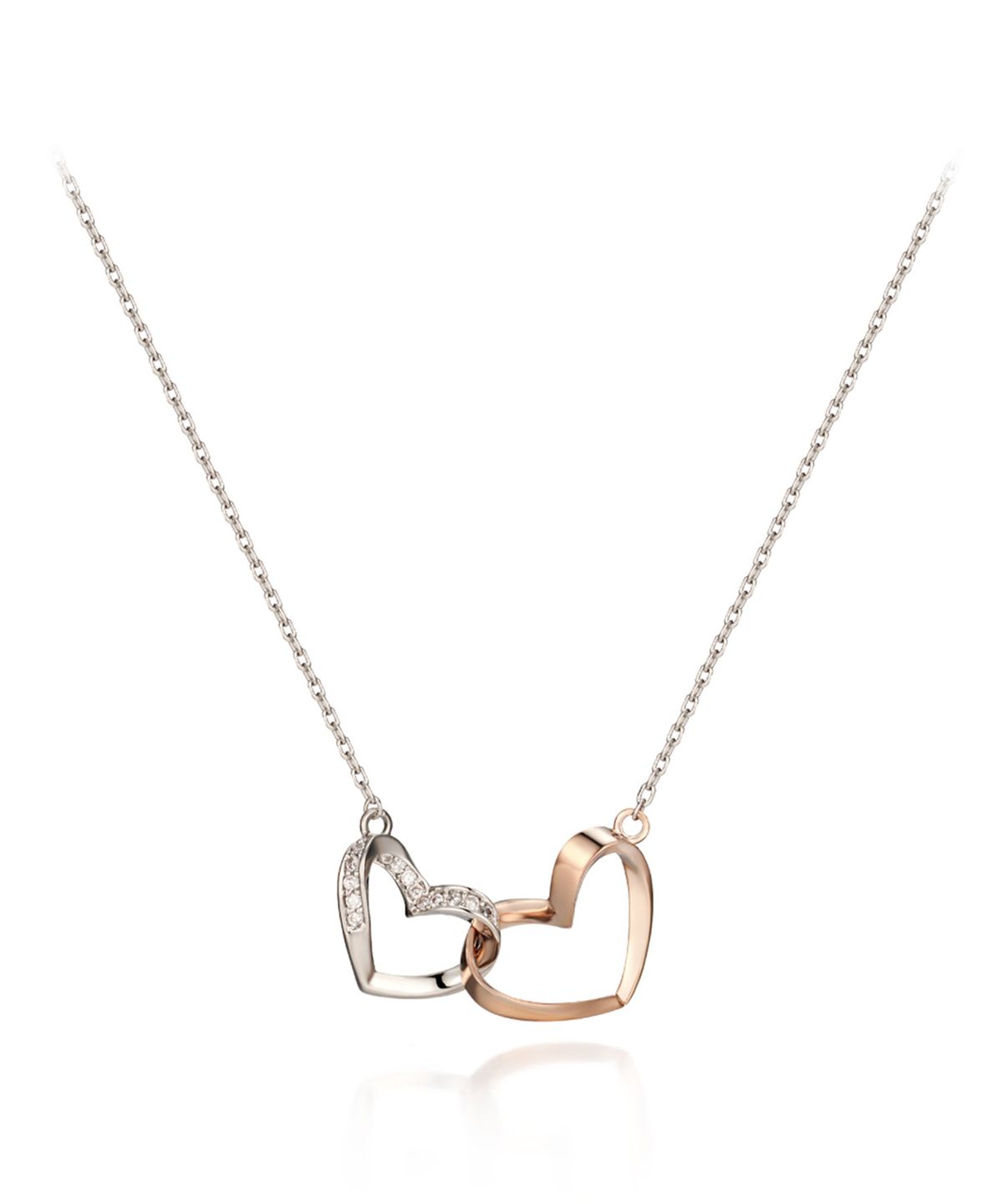 엘르주얼리(ELLEJEWELRY) 하트 매듭 목걸이 ELBRNN010