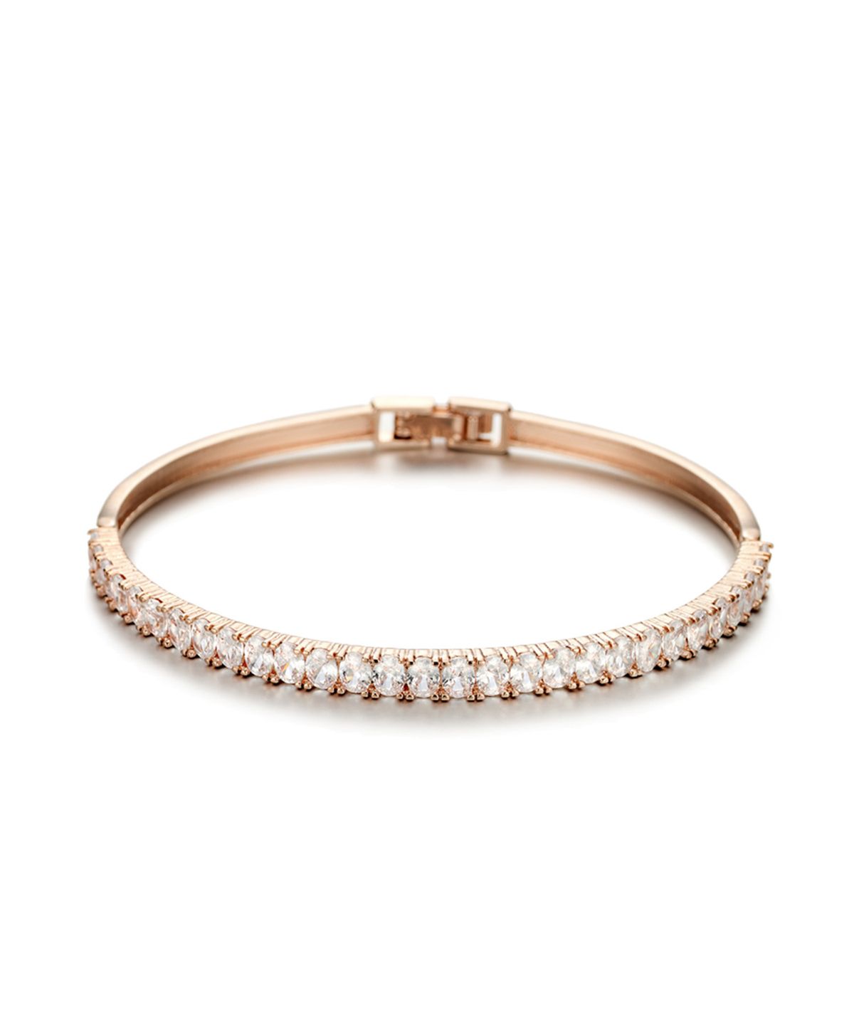 엘르주얼리(ELLEJEWELRY) 큐빅 포인트 뱅글 팔찌 ELBRBB048