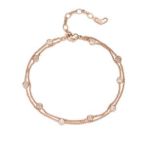 엣지 큐빅 레이어드 팔찌 ELBRBB043