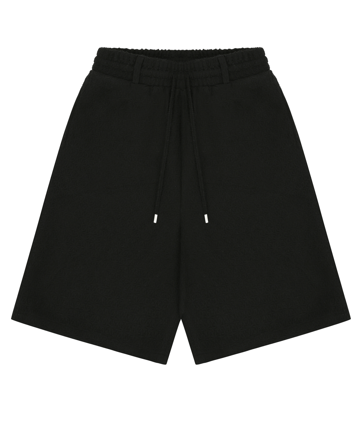 샴페인 블랭크 에스테틱(CHAMPAGNE BLANK AESTHETIC) BERMUDA PANTS BLACK