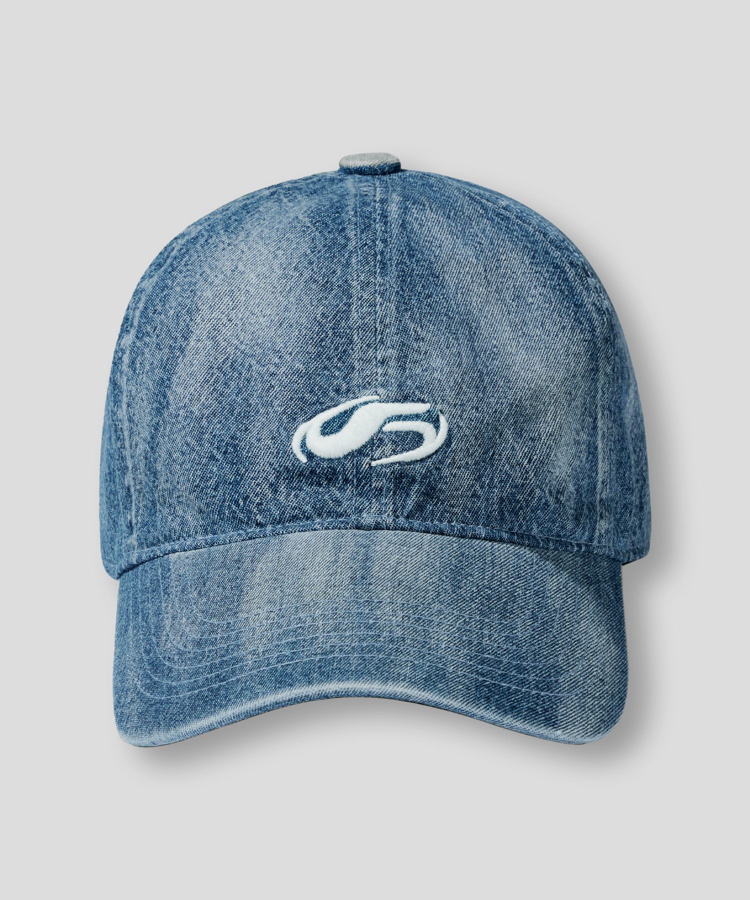 [FILLUMINATE] SYMBOL LOGO WASHED DENIM BALL CAP キャップ MUSINSA | FILLUMINATE Symbol Logo Washed Denim Ball Cap-Blue
