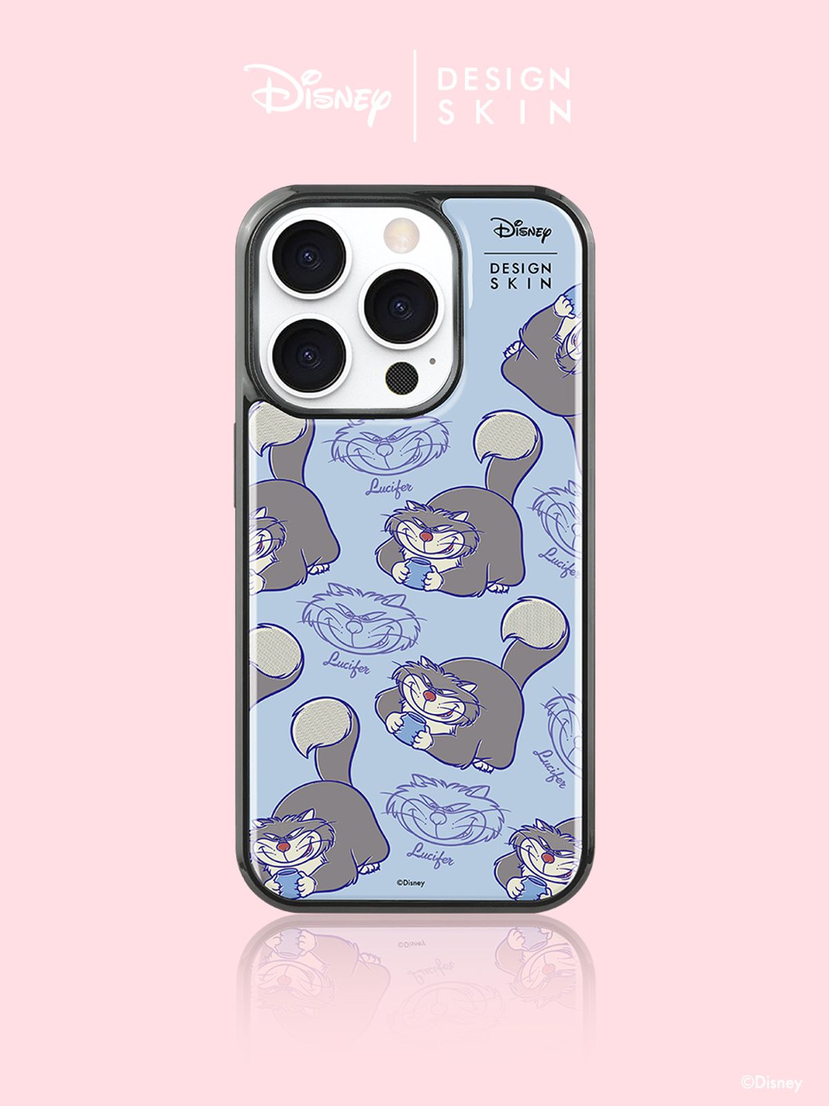 디자인스킨(DESIGNSKIN) 디즈니 에폭시 그래픽 케이스 - 스탬프 루시퍼