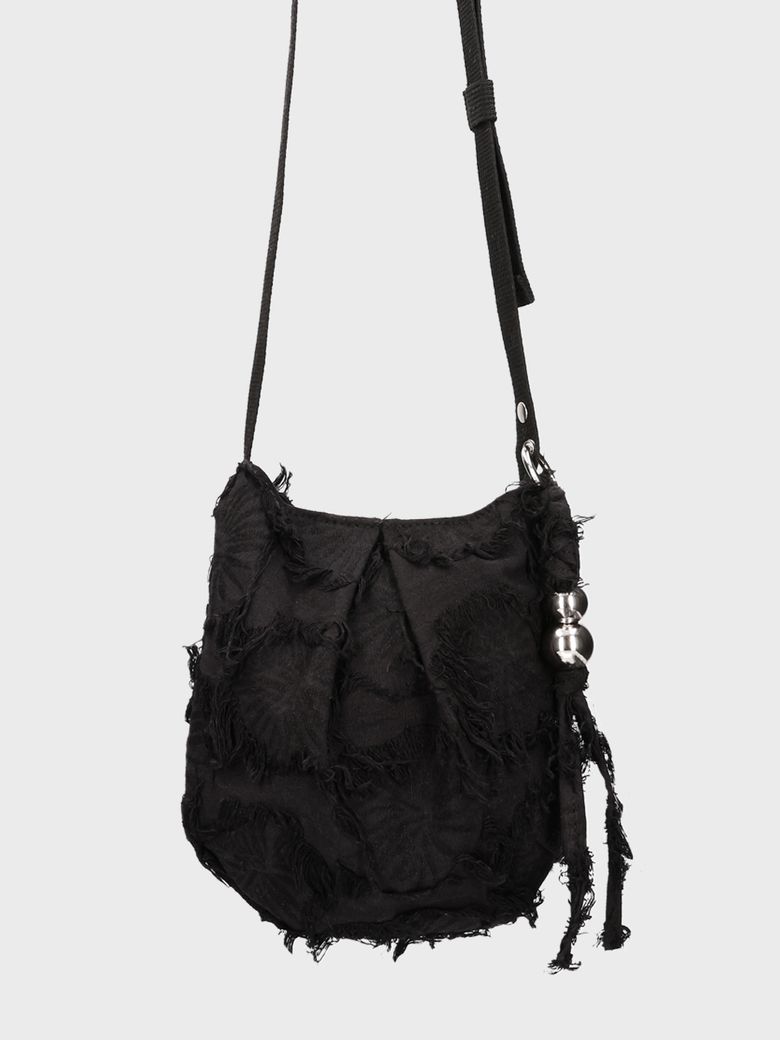 BUDDY BAG FEATHER BLACK 버디백 페더 블랙