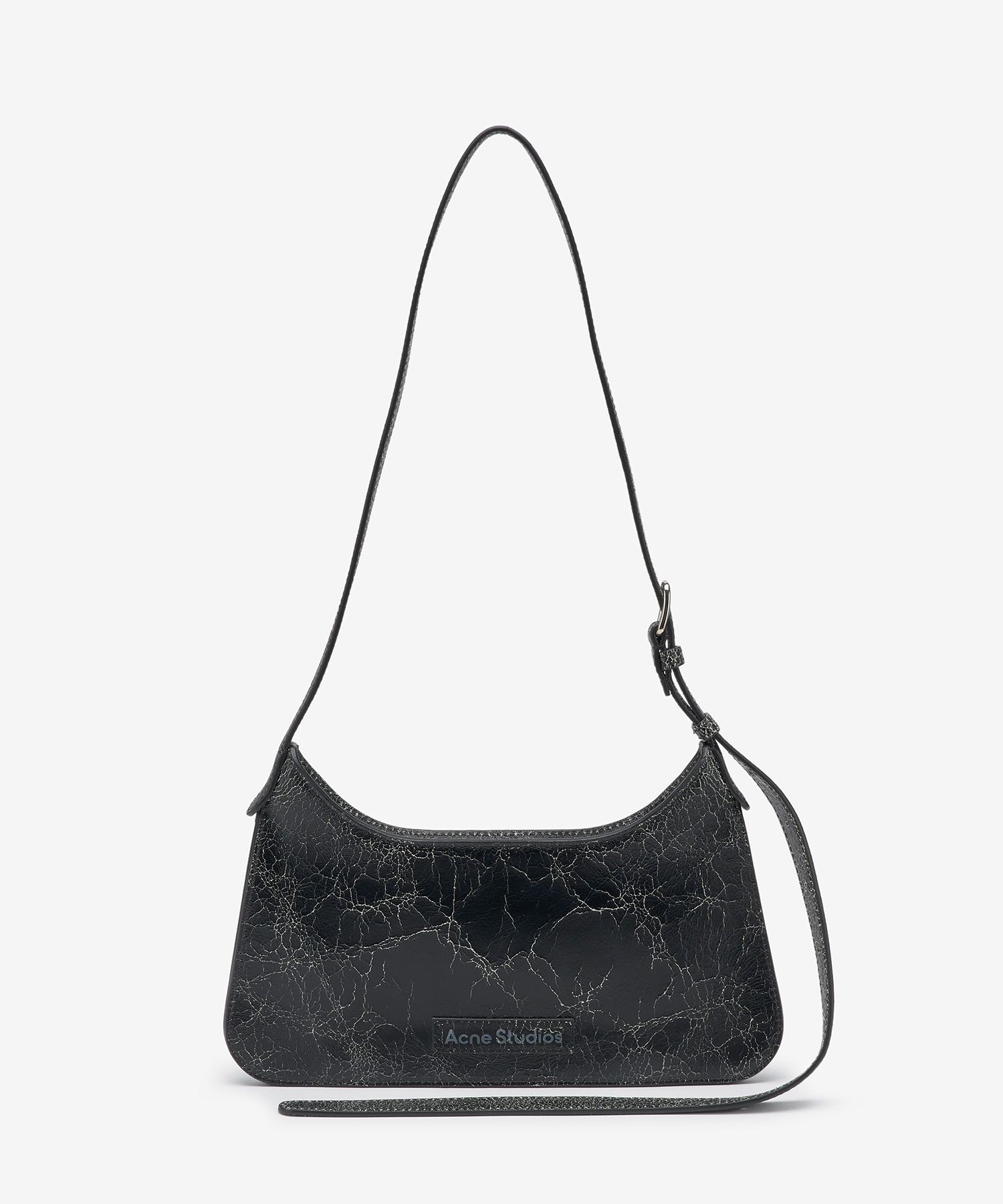 Acne studios ショルダーバック MUSINSA公式 | ACNE STUDIOS ミニフラットショルダーバッグ - ブラック
