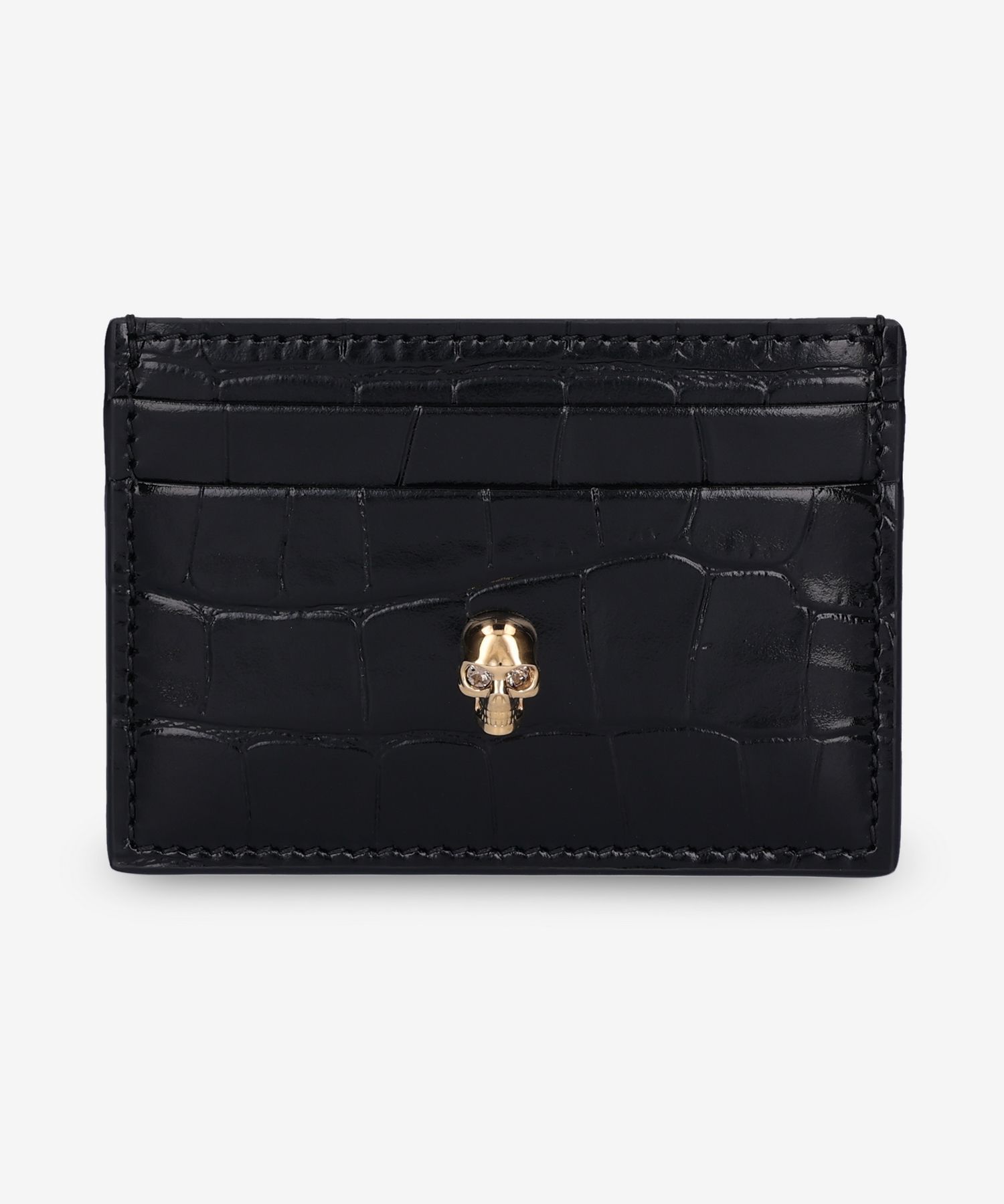MUSINSA公式 | ALEXANDER McQUEEN スカルカードホルダー - ブラック