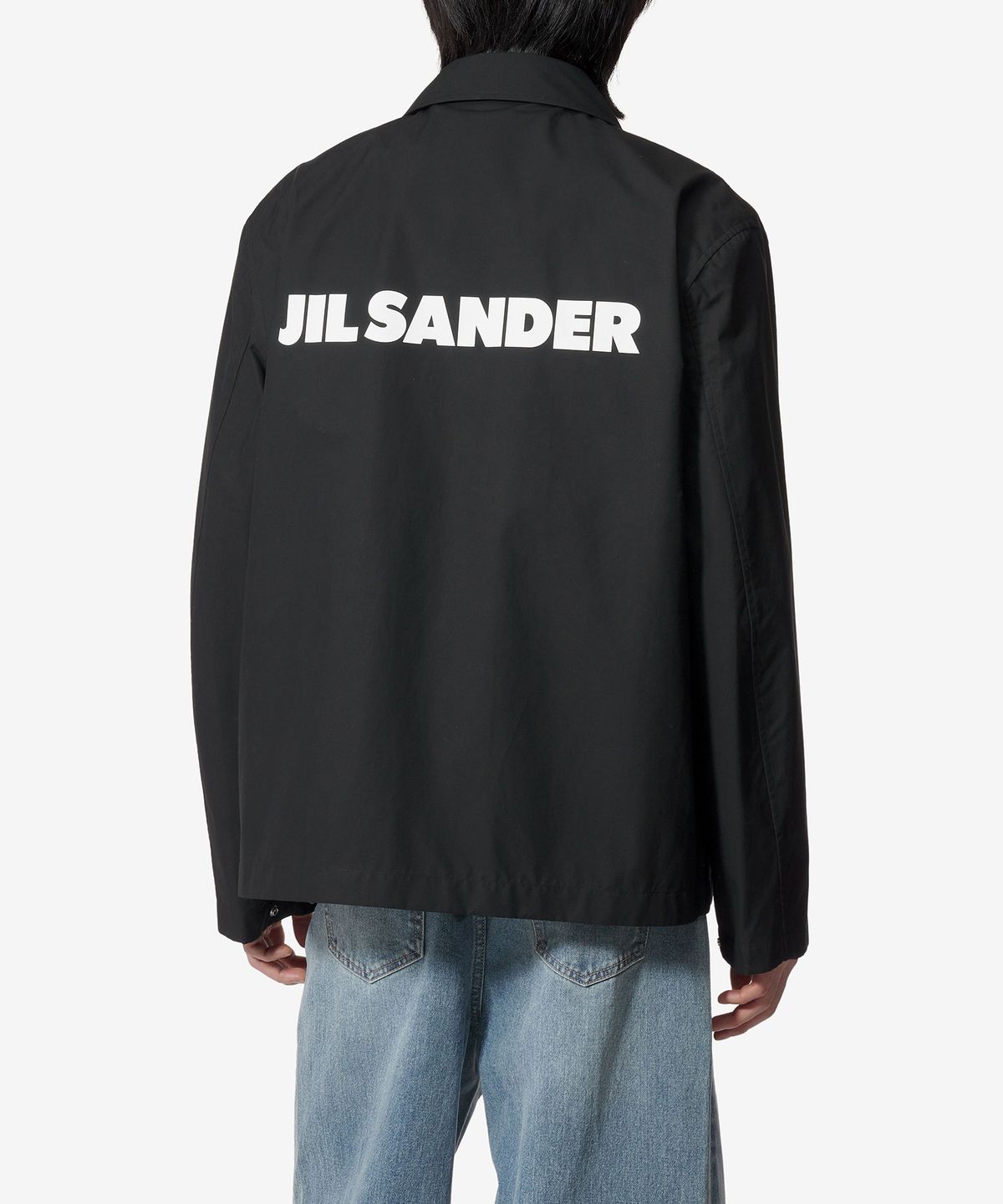 질 샌더(JIL SANDER) 빅 로고 재킷 - 블랙 / J23BN0003J45026001