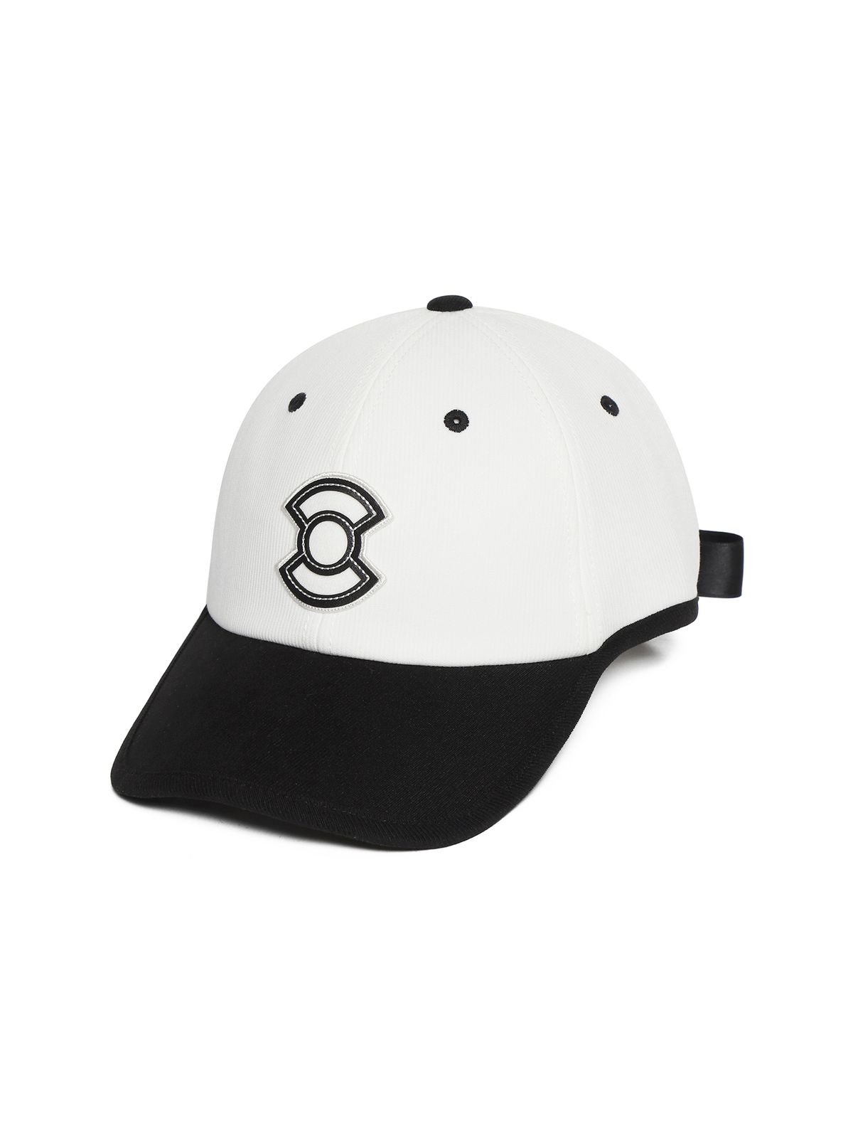 와이드앵글(WIDEANGLE) CO 라인 포인트 리본 캡 L_Black