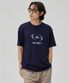[FLASH BARCODE] CREW NECK TEE_NAVY