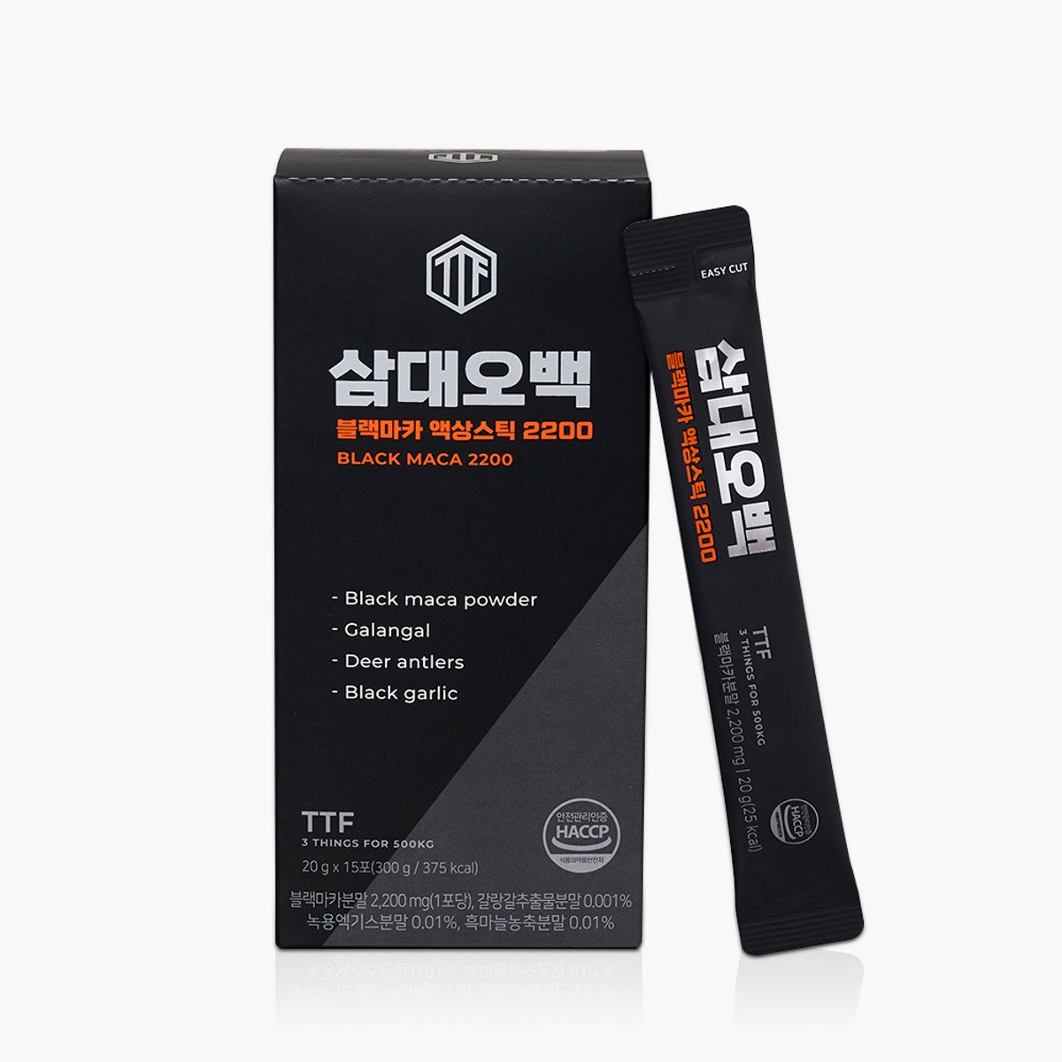 삼대오백(SAMDAE500) 블랙마카 액상스틱 2200 20g X 15포