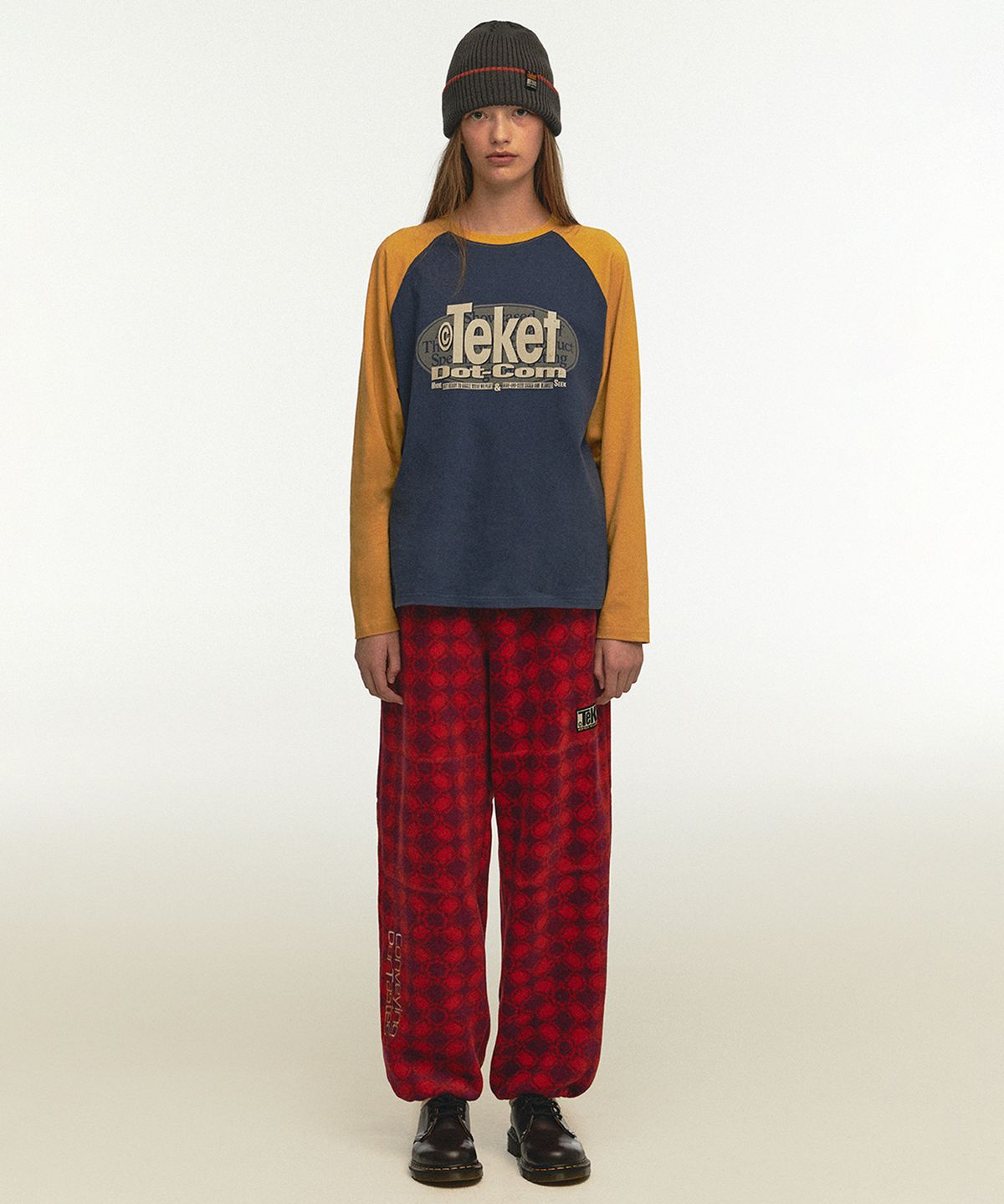 테켓(TEKET) Weekend Fleece Pants Red