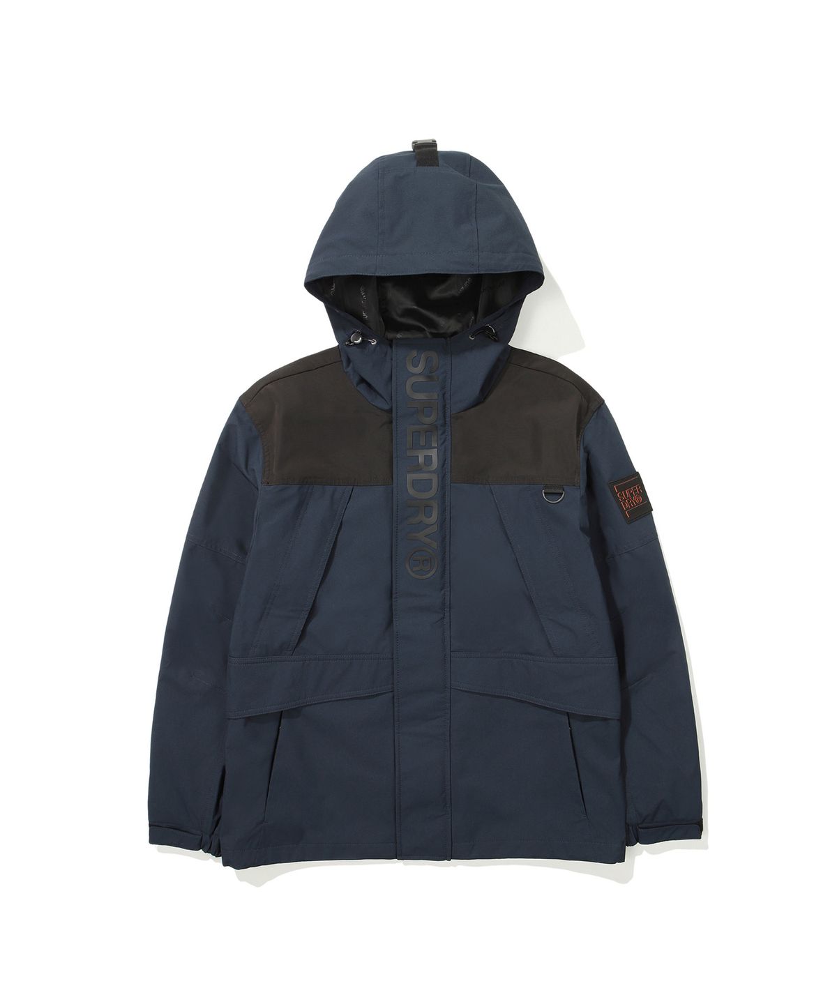 슈퍼드라이(SUPERDRY) 시그니처 윈드치터 자켓 네이비