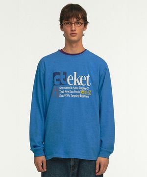 Plan L/S Tee Blue
