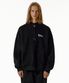 Plan Half Zip-Up Sweatshirt Black