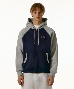 Plan Zip-Up Hoodie Navy