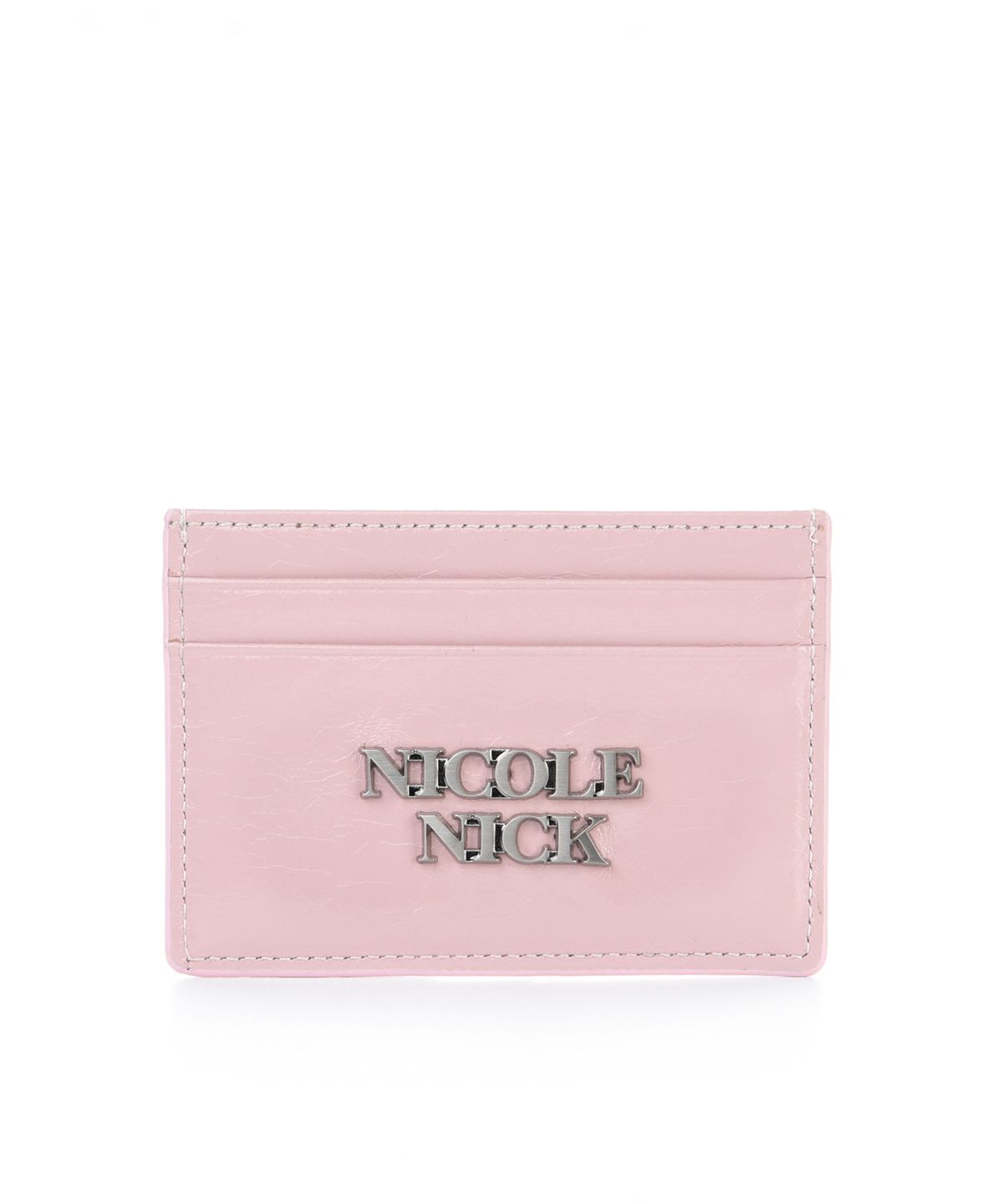 닉앤니콜(NICK&NICOLE) VINTAGE LEATHER SOFT CARD WALLET_PINK