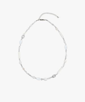 그레이 웨이브 목걸이 : RADIANT009