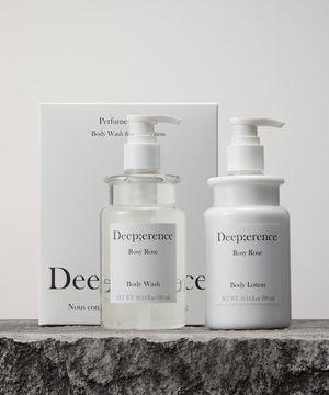 퍼퓸 드 바디 워시 & 로션 듀오세트 [로지 로즈]
